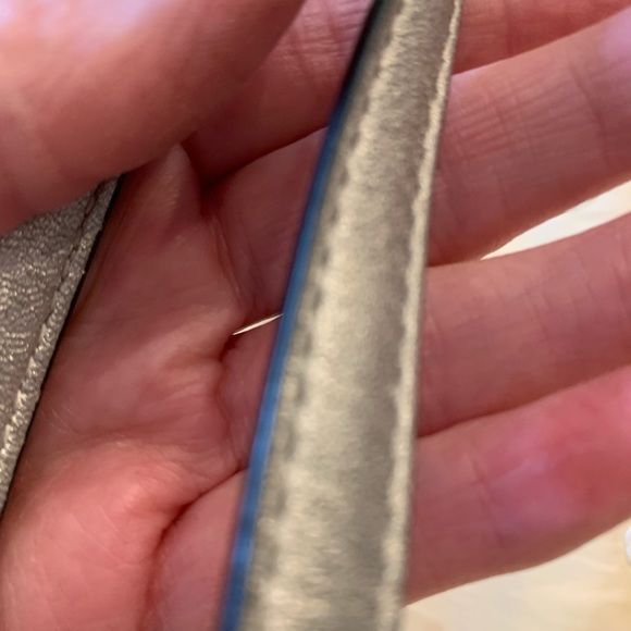 Coach Silver Leather Bag - Picture 4 of 6